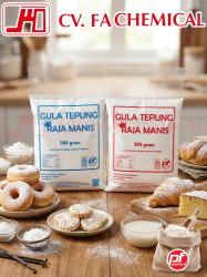 GULA TEPUNG RAJAMANIS KEMASAN 500 GRAM