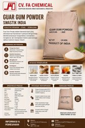 GUAR GUM POWDER SWASTIK INDIA