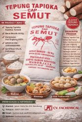 TAPIOKA TJAP SEMUT